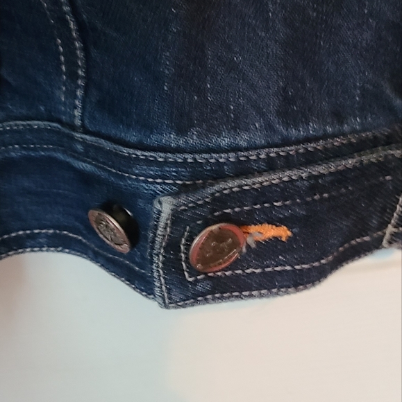 Raw Blue Men's Blue Jean Denim Jacket, Blue, Size: Large - Picture 14 of 14